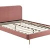 SalesFever Polsterbett | Samt | B 151,5 X T 214,5 X H 91 Cm | Rose
