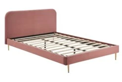 SalesFever Polsterbett | Samt | B 191,5 X T 214,5 X H 91 Cm | Rose -SalesFever ec02baed 2ce3 4a3e 8689 a5939a54d48a 3