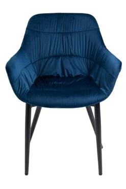 SalesFever Armlehnstuhl | Samt (100% Polyester) | B 63 X T 61 X H 81,5 Cm | Blau 15 SalesFever Armlehnstuhl | Samt (100% Polyester) | B 63 X T 61 X H 81,5 Cm | Blau -SalesFever ecd90733 a440 4c10 ab3b 6ec41ce8cfcf