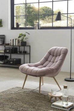 SalesFever Loungesessel Mit XXL-Sitzfläche | Bezug Stoff In Samt-Optik | Gestell Metall In Holzoptik | üppige Steppung | B 76 X T 87 X H 86cm | Rosa 15 SalesFever Loungesessel Mit XXL-Sitzfläche | Bezug Stoff In Samt-Optik | Gestell Metall In Holzoptik | üppige Steppung | B 76 X T 87 X H 86cm | Rosa -SalesFever ed771535 7779 42ac 9d49 57fdaceffe69