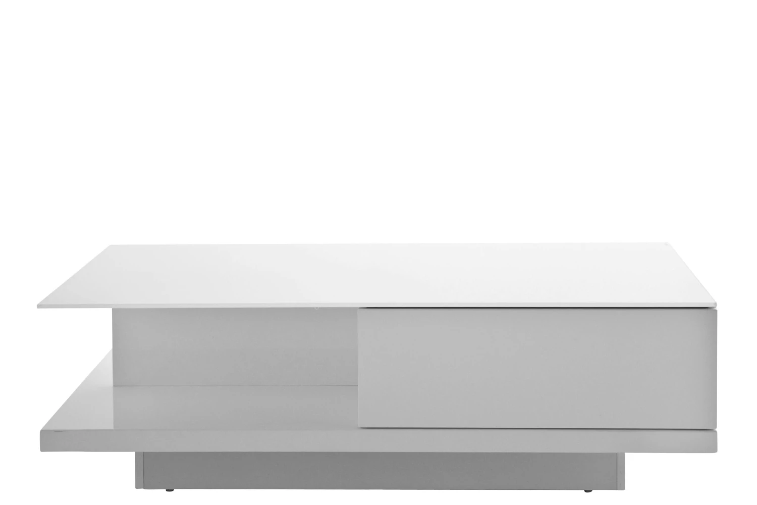 SalesFever Couchtisch Rechteckig | Mit Schublade | MDF-Holz | B 120 X T 60 X H 36 Cm | Weiß 9 SalesFever Couchtisch Rechteckig | Mit Schublade | MDF-Holz | B 120 X T 60 X H 36 Cm | Weiß – Bild 7