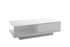 SalesFever Couchtisch Rechteckig | Mit Schublade | MDF-Holz | B 120 X T 60 X H 36 Cm | Weiß 14 SalesFever Couchtisch Rechteckig | Mit Schublade | MDF-Holz | B 120 X T 60 X H 36 Cm | Weiß -SalesFever f25dd24f 1a9c 4de4 9e95 98d974f3c735