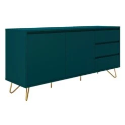 SalesFever Sideboard Mit 1 Tür, 3 Schubladen | MDF | Füße Metall | B 118 X T 40 X H 76 Cm | Grau-walnuss 13 SalesFever Sideboard Mit 1 Tür, 3 Schubladen | MDF | Füße Metall | B 118 X T 40 X H 76 Cm | Grau-walnuss -SalesFever f331f51c 286c 4a89 8a99 8d8c5ac6e9bb 3