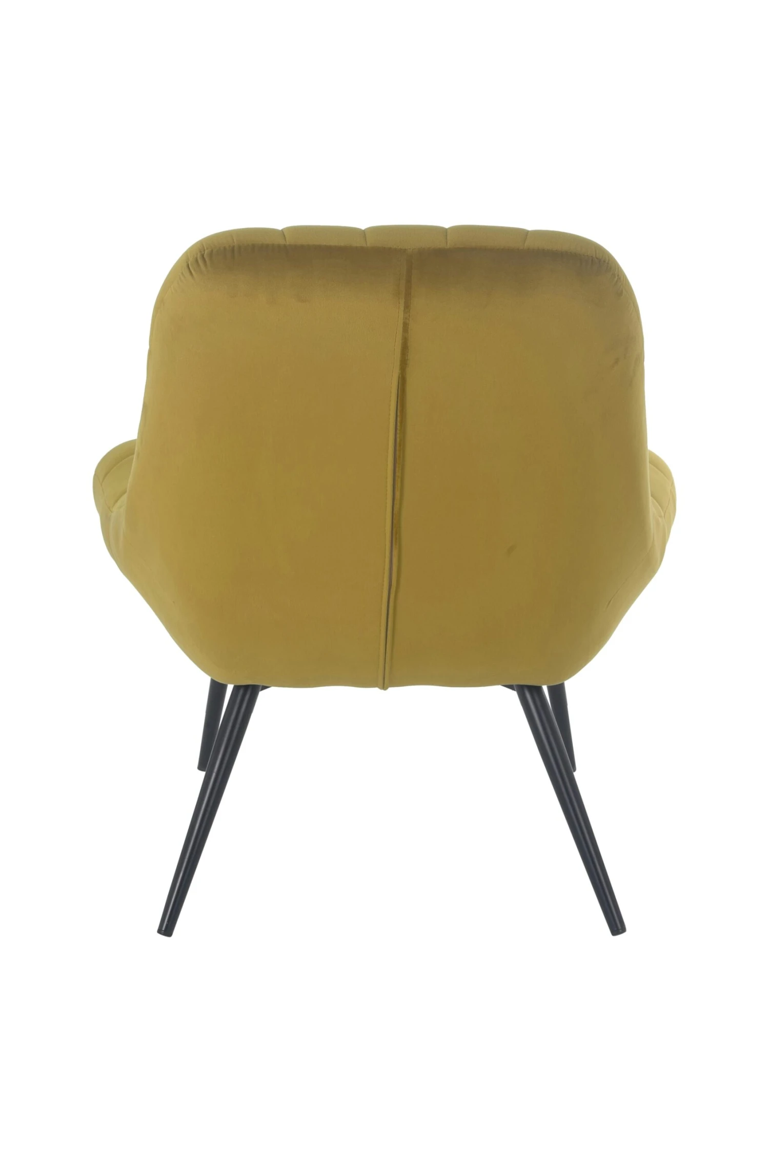 SalesFever Loungesessel Mit XXL-Sitzfläche | Bezug Stoff In Samt-Optik | Gestell Metall Schwarz | üppige Steppung | B 76 X T 87 X H 86 Cm | Gelb 9 SalesFever Loungesessel Mit XXL-Sitzfläche | Bezug Stoff In Samt-Optik | Gestell Metall Schwarz | üppige Steppung | B 76 X T 87 X H 86 Cm | Gelb – Bild 7